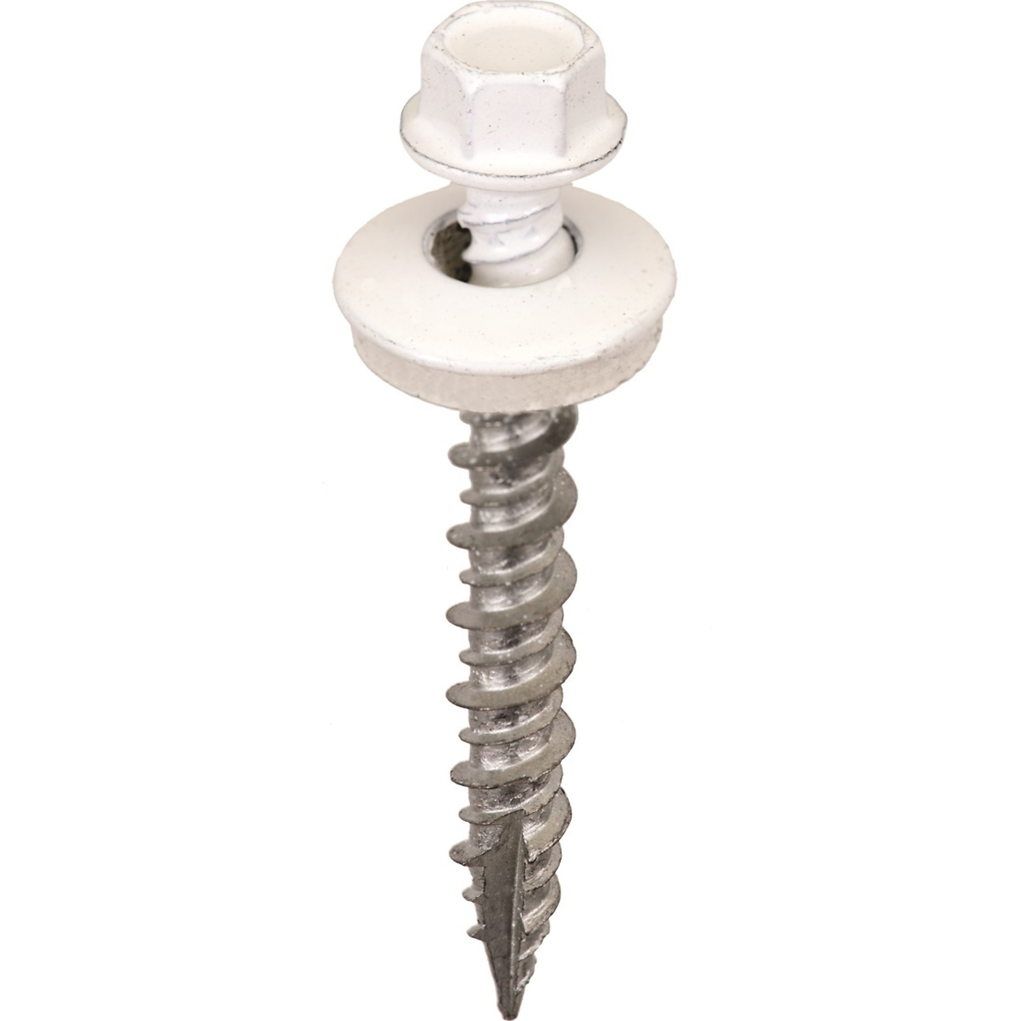 Acorn Hardware, Metal to Wood Screws #9X1-1/2in. Bright White, Model# SW-MW15BW250